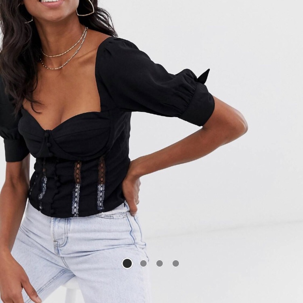 ASOS bustier top